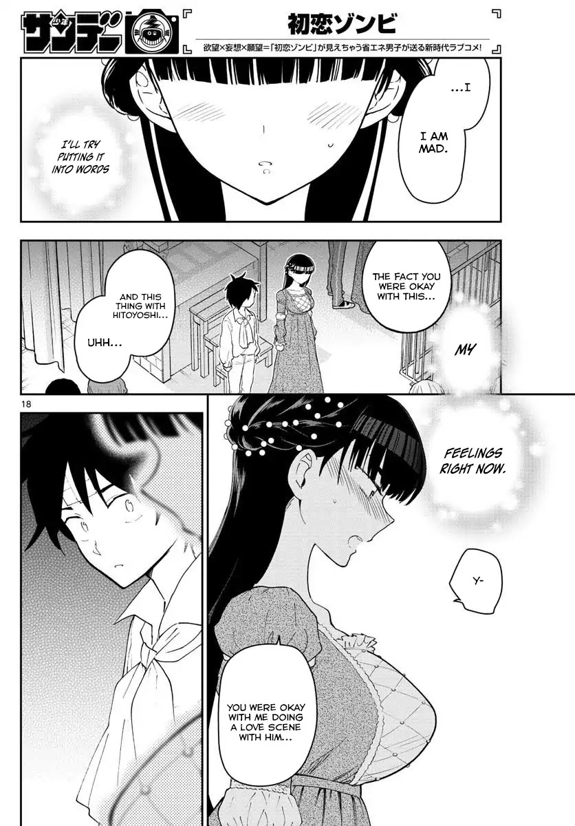 Hatsukoi Zombie Chapter 86 page 18 - Chapter 86: The Best I Can Now...