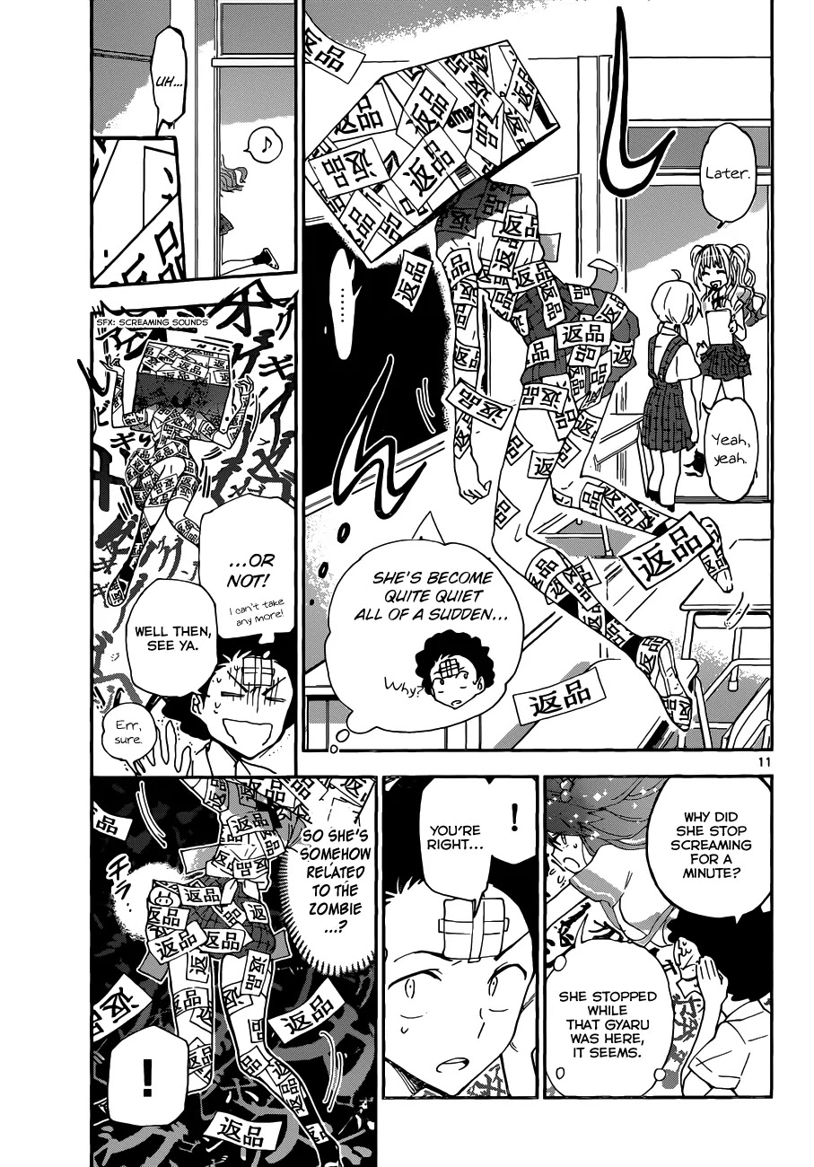 Hatsukoi Zombie Chapter 9 page 12 - Chapter 9: Screaming your love at the end of the world