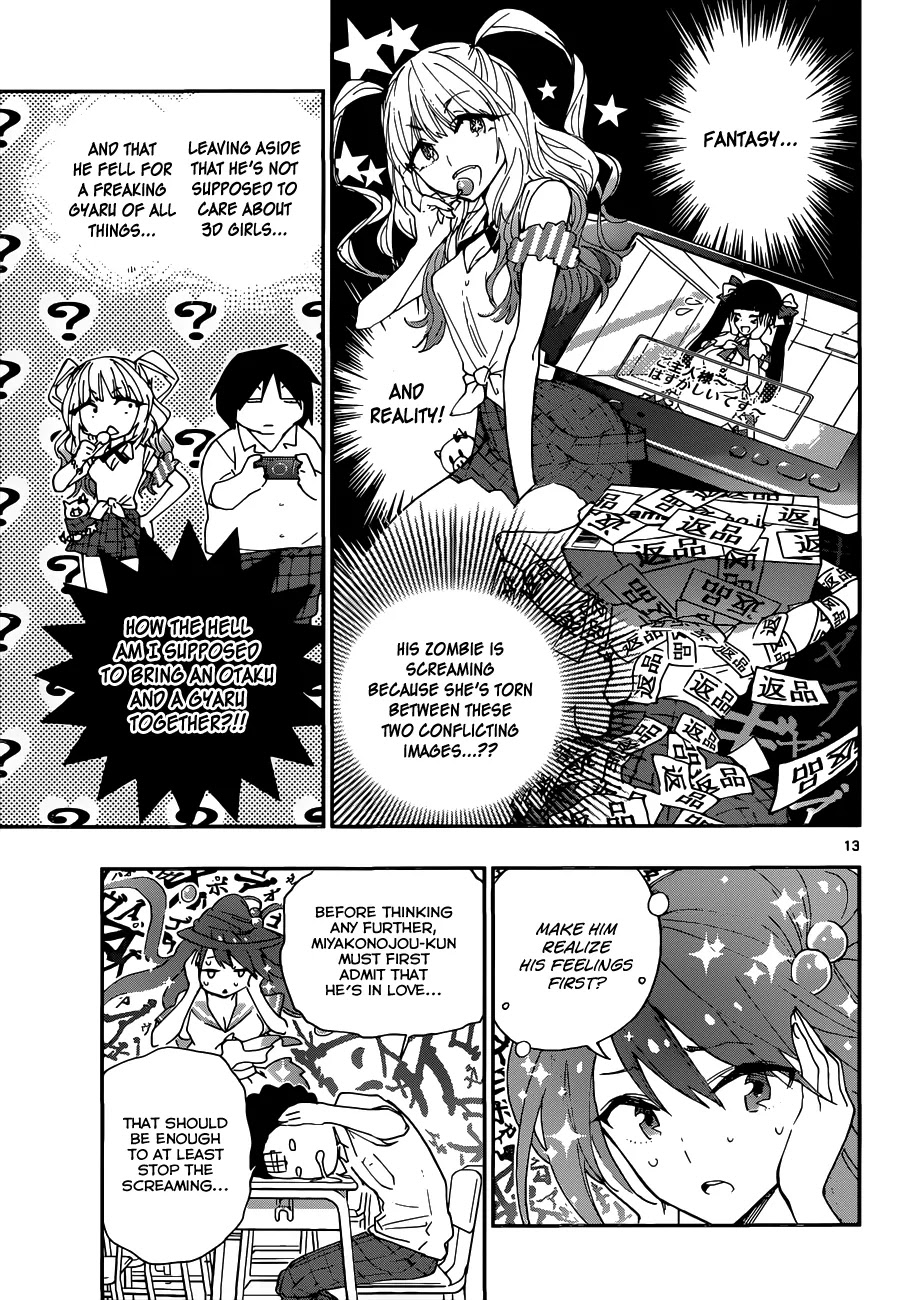 Hatsukoi Zombie Chapter 9 page 14 - Chapter 9: Screaming your love at the end of the world
