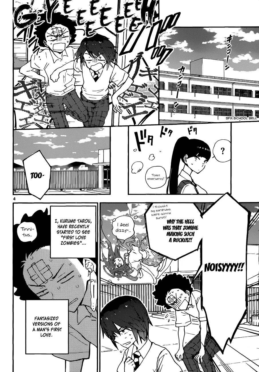 Hatsukoi Zombie Chapter 9 page 5 - Chapter 9: Screaming your love at the end of the world