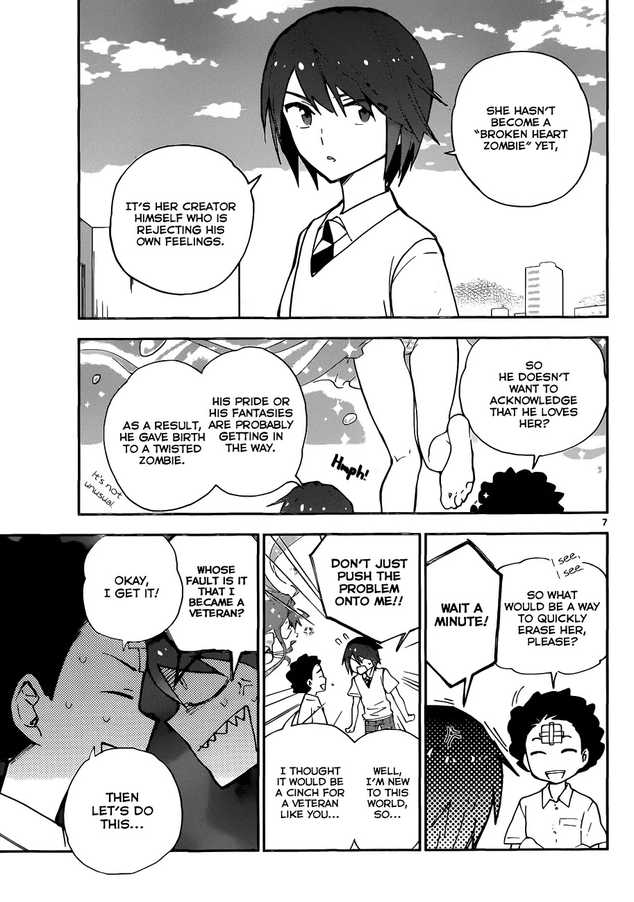 Hatsukoi Zombie Chapter 9 page 8 - Chapter 9: Screaming your love at the end of the world