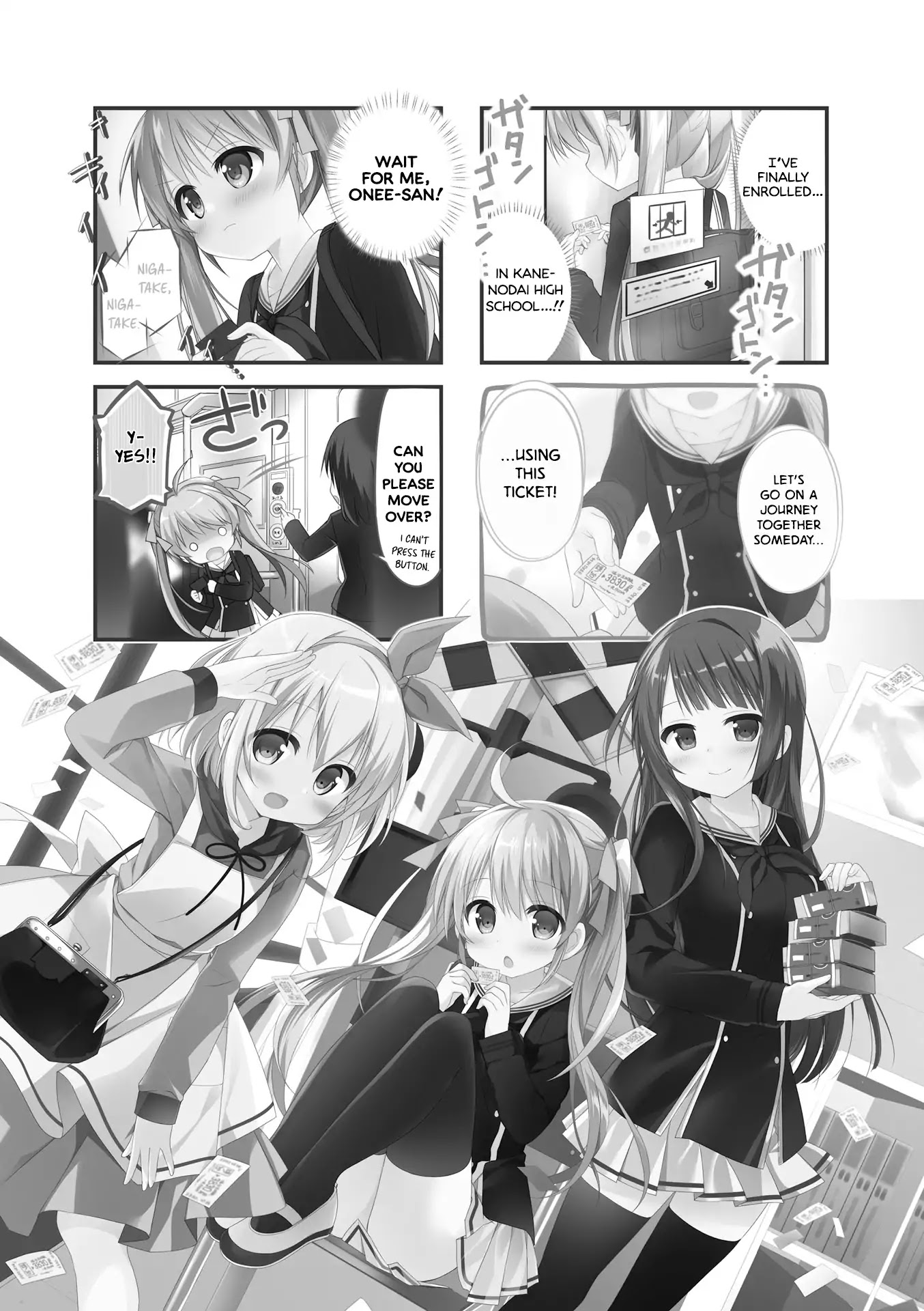 Hatsukoi*Rail Trip Chapter 1 page 1 - Chapter 1: Full Steam Ahead