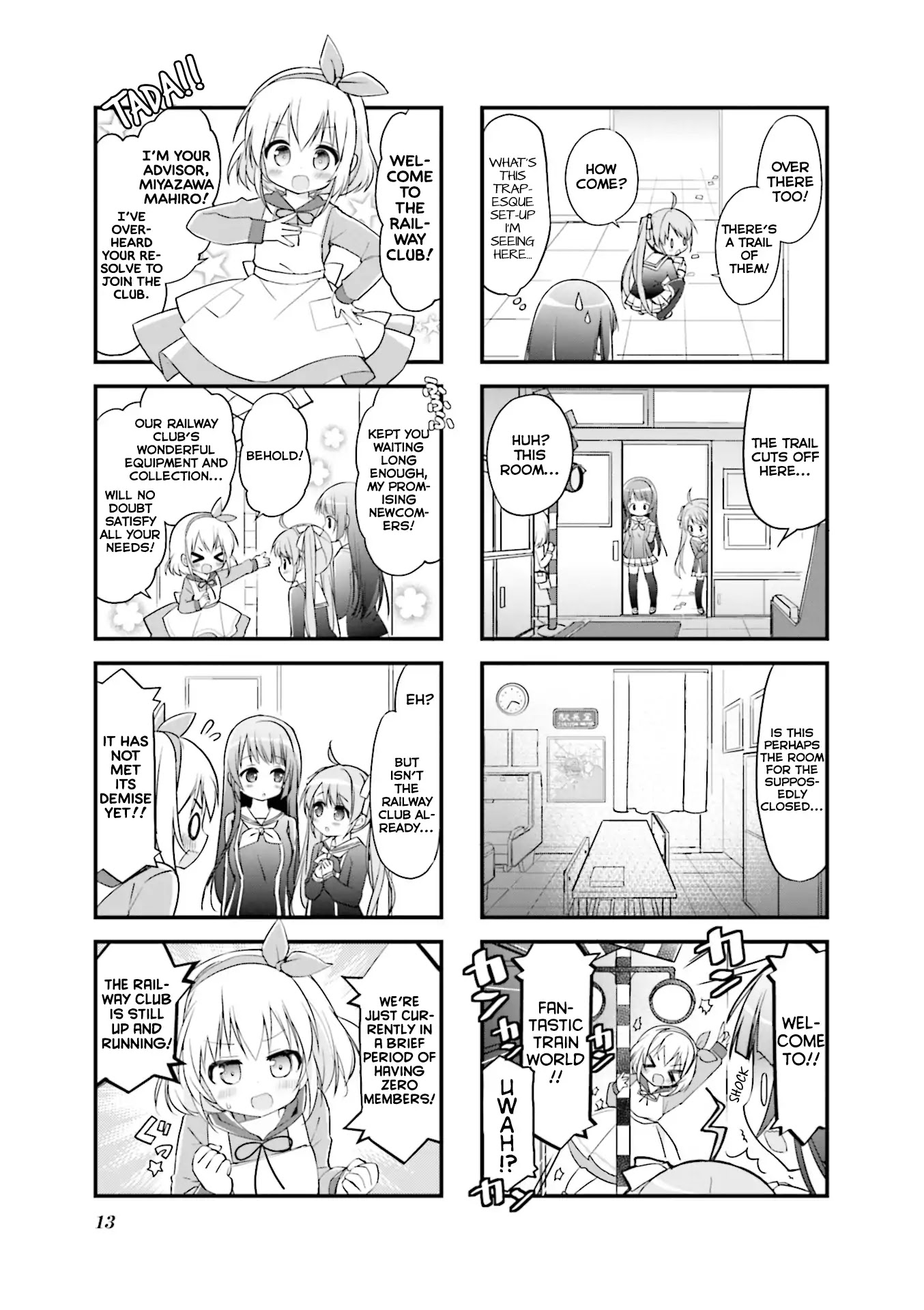 Hatsukoi*Rail Trip Chapter 1 page 5 - Chapter 1: Full Steam Ahead