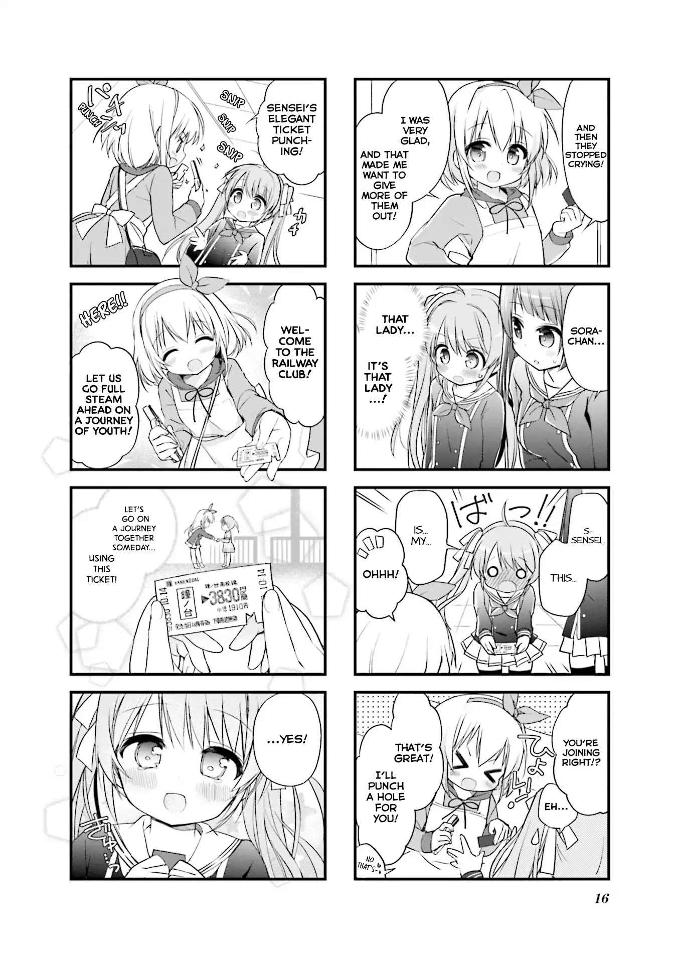 Hatsukoi*Rail Trip Chapter 1 page 8 - Chapter 1: Full Steam Ahead