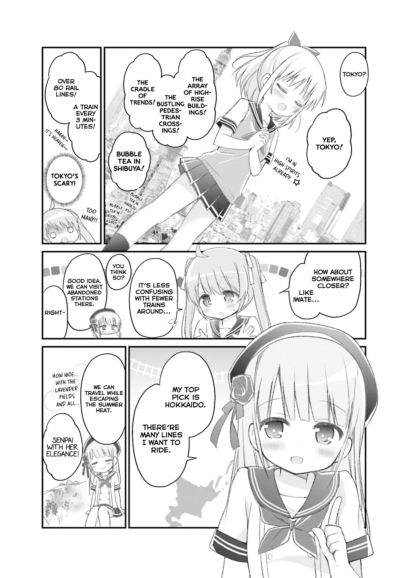Hatsukoi*Rail Trip Chapter 13.5 page 2 - Chapter 13.5