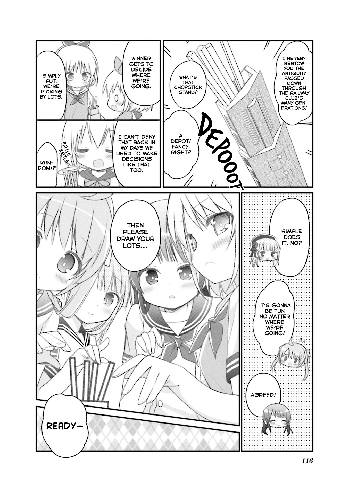 Hatsukoi*Rail Trip Chapter 13.5 page 4 - Chapter 13.5