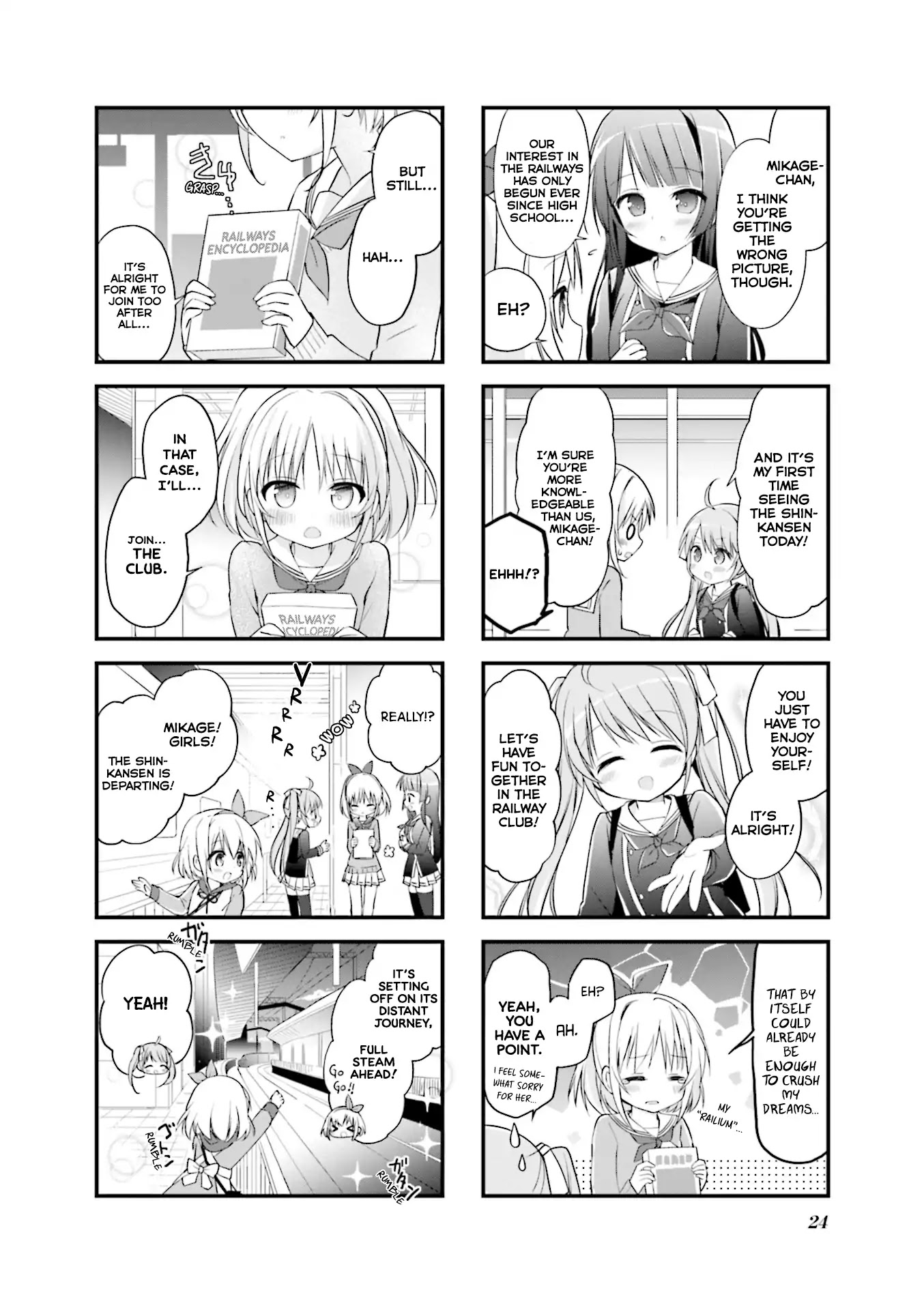 Hatsukoi*Rail Trip Chapter 2 page 8 - Chapter 2: Fast*Trip