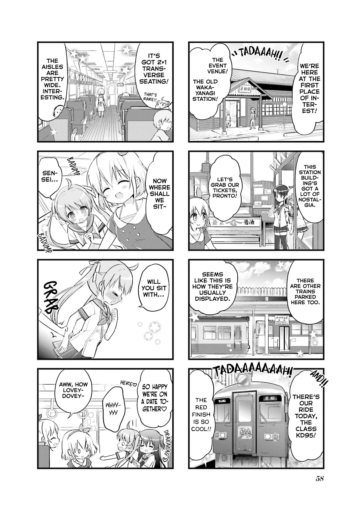 Hatsukoi*Rail Trip Chapter 20 page 4 - Chapter 20: Kuriden＊Trip