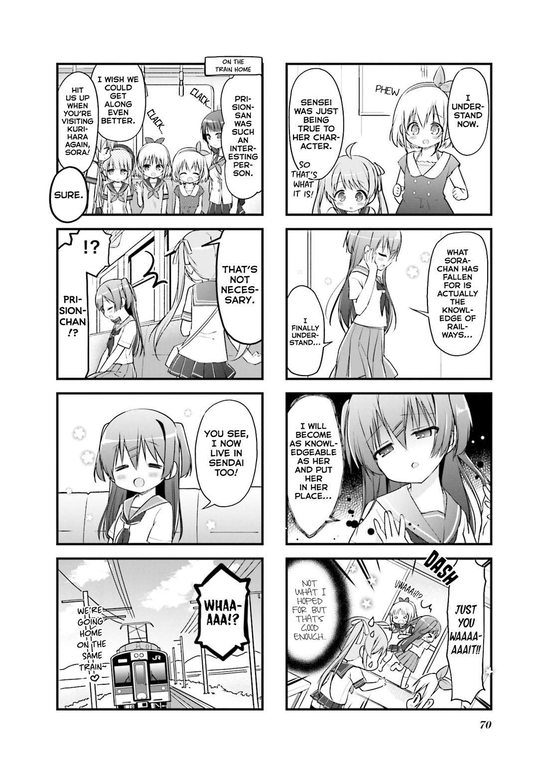 Hatsukoi*Rail Trip Chapter 21 page 8 - Chapter 21: Kurihara＊Trip