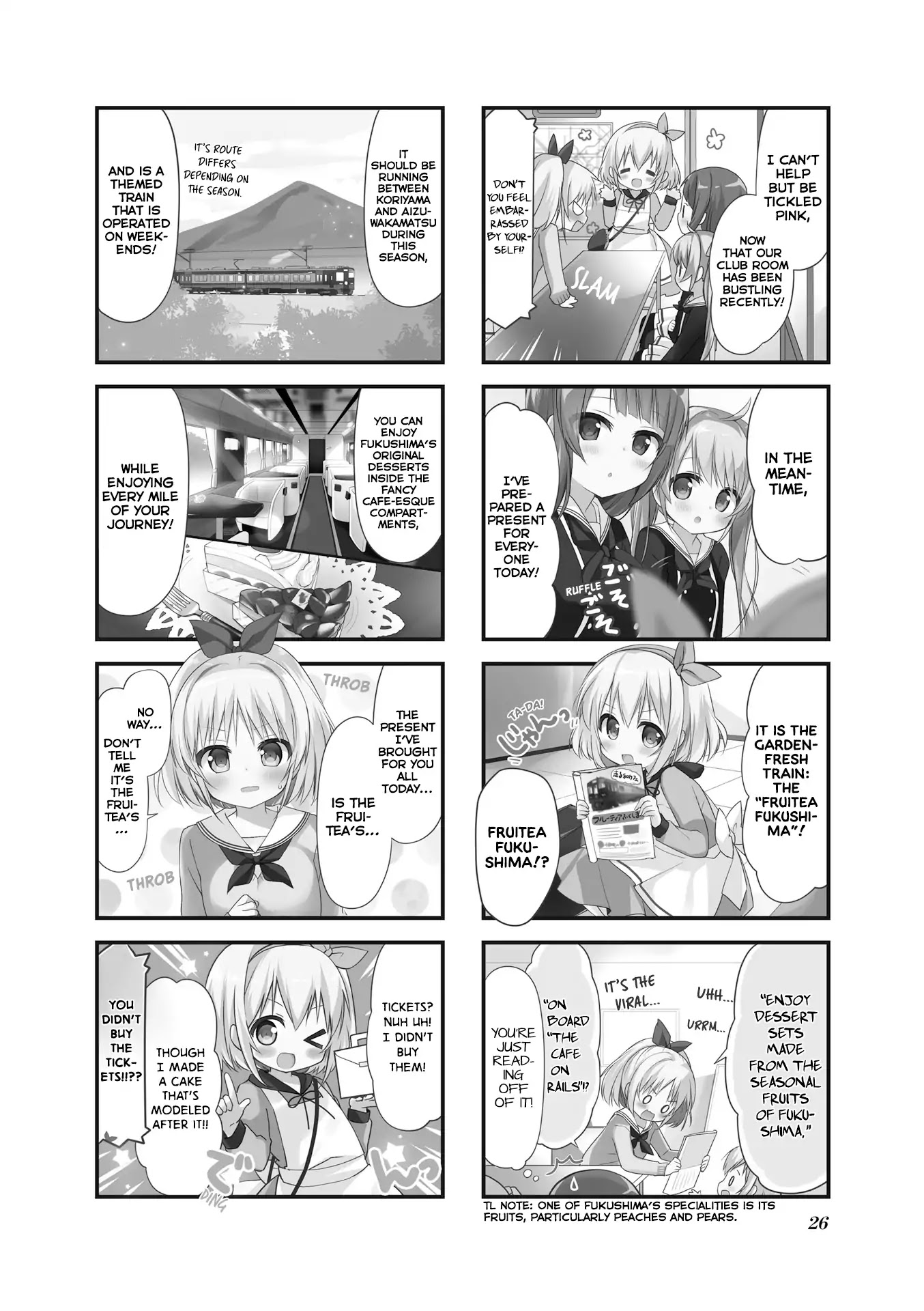 Hatsukoi*Rail Trip Chapter 3 page 2 - Chapter 3: Sweets*Trip