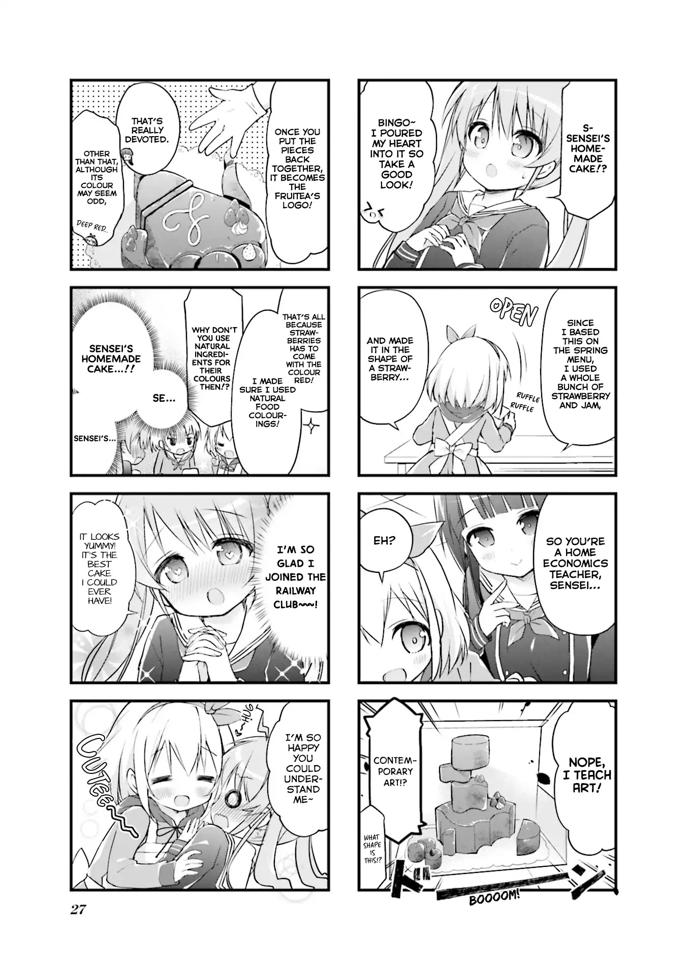 Hatsukoi*Rail Trip Chapter 3 page 3 - Chapter 3: Sweets*Trip
