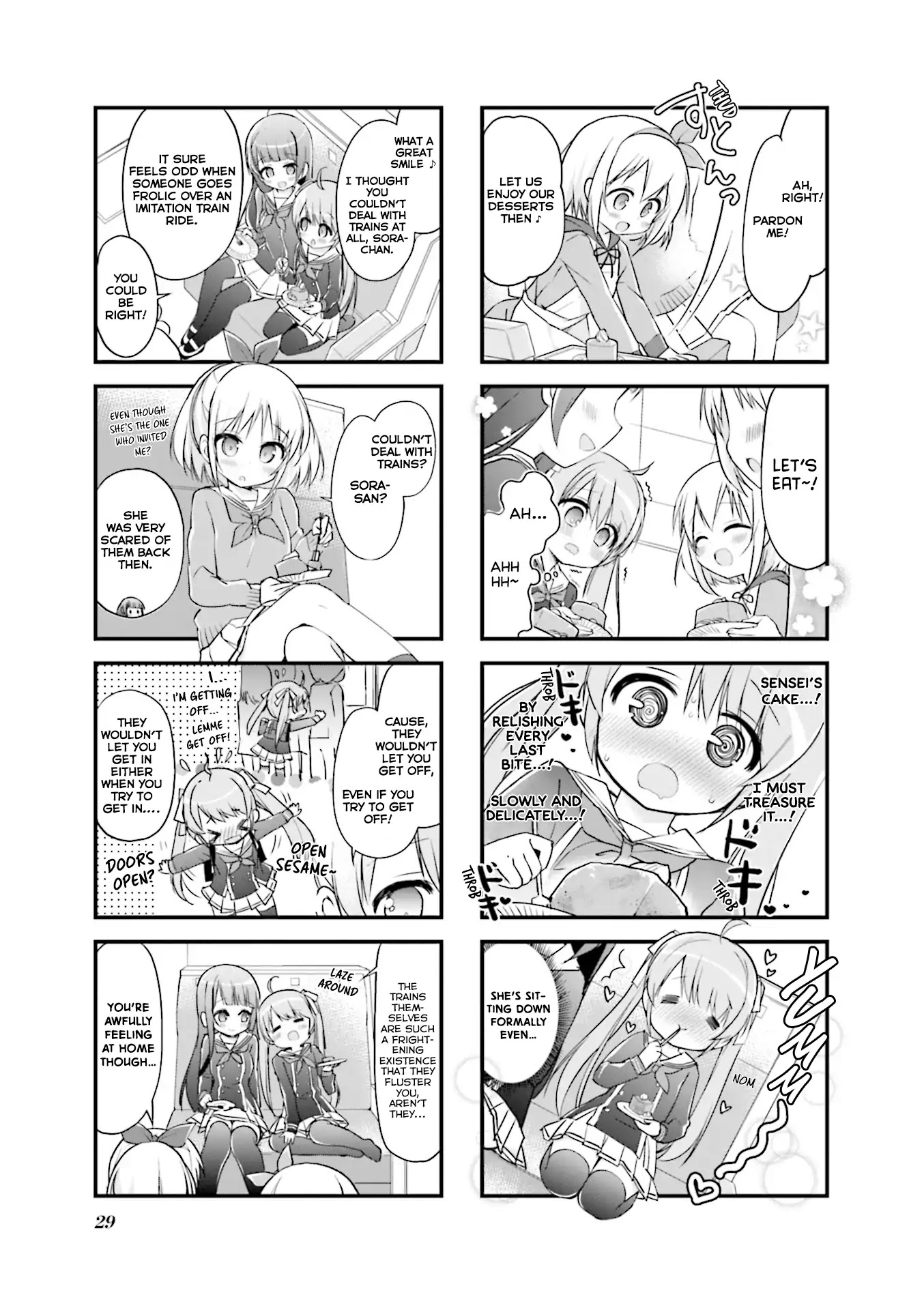 Hatsukoi*Rail Trip Chapter 3 page 5 - Chapter 3: Sweets*Trip