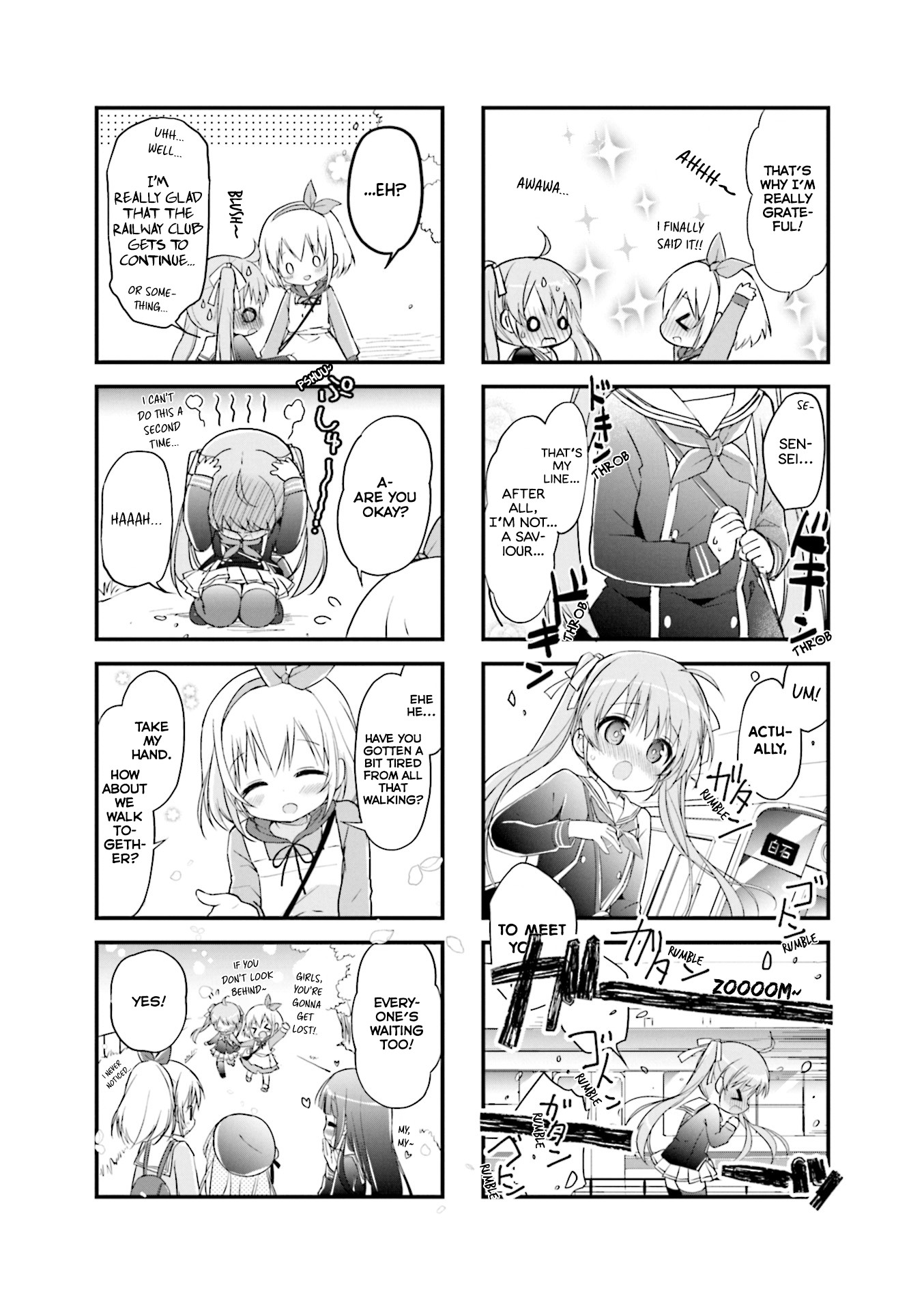 Hatsukoi*Rail Trip Chapter 5 page 8 - Chapter 5: Flower Viewing*Trip