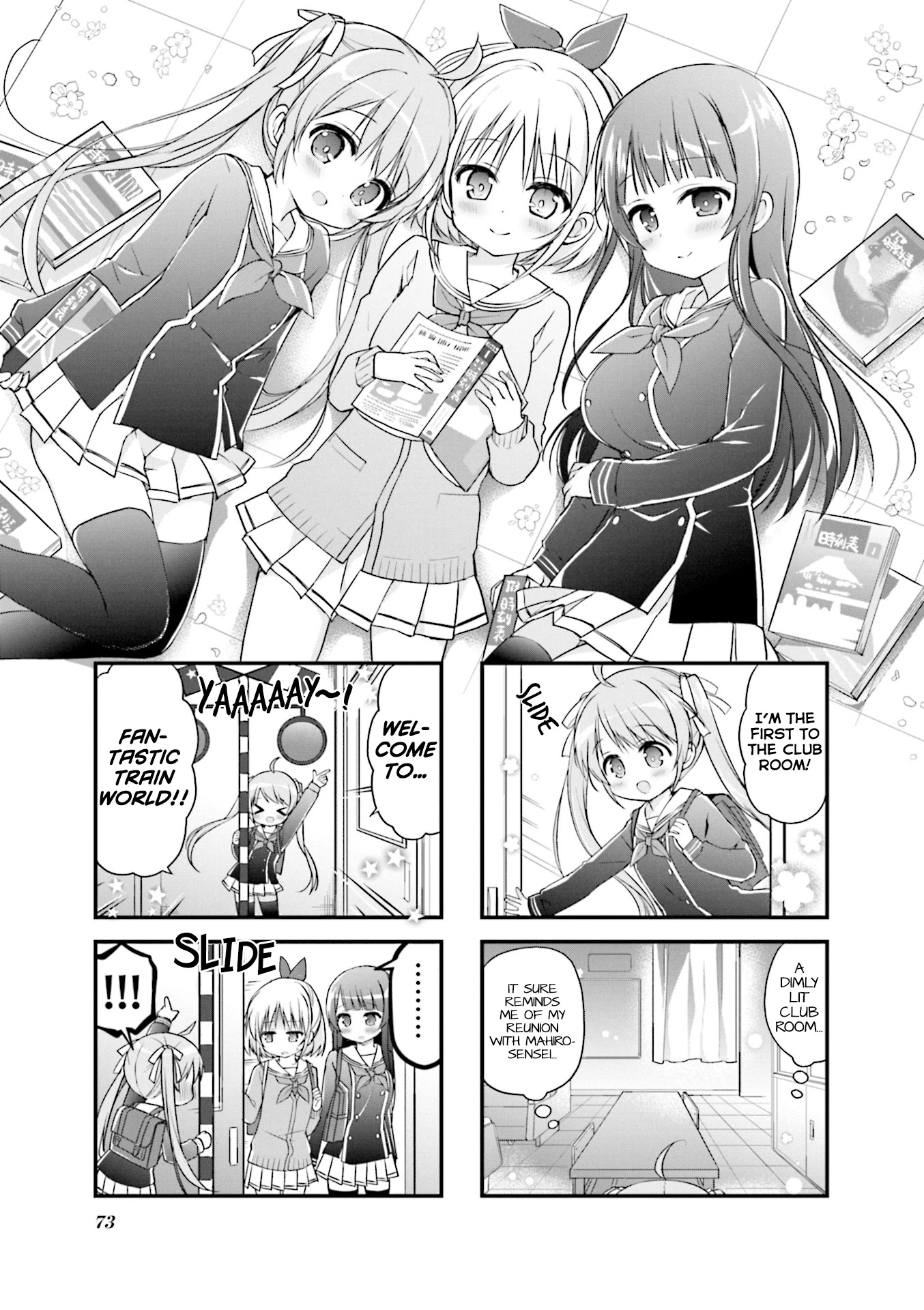Hatsukoi*Rail Trip Chapter 9 page 1 - Chapter 9: Nostalgic*Trip