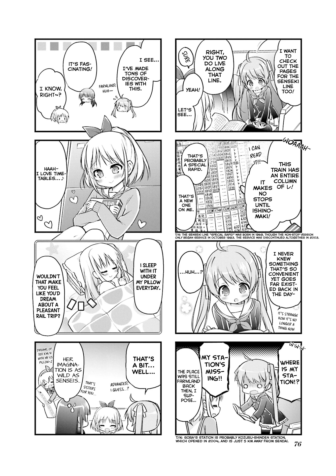 Hatsukoi*Rail Trip Chapter 9 page 4 - Chapter 9: Nostalgic*Trip
