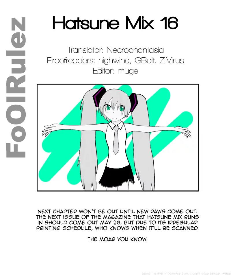 Hatsune Mix Chapter 16 page 15 - Chapter 16: Graduation Mix