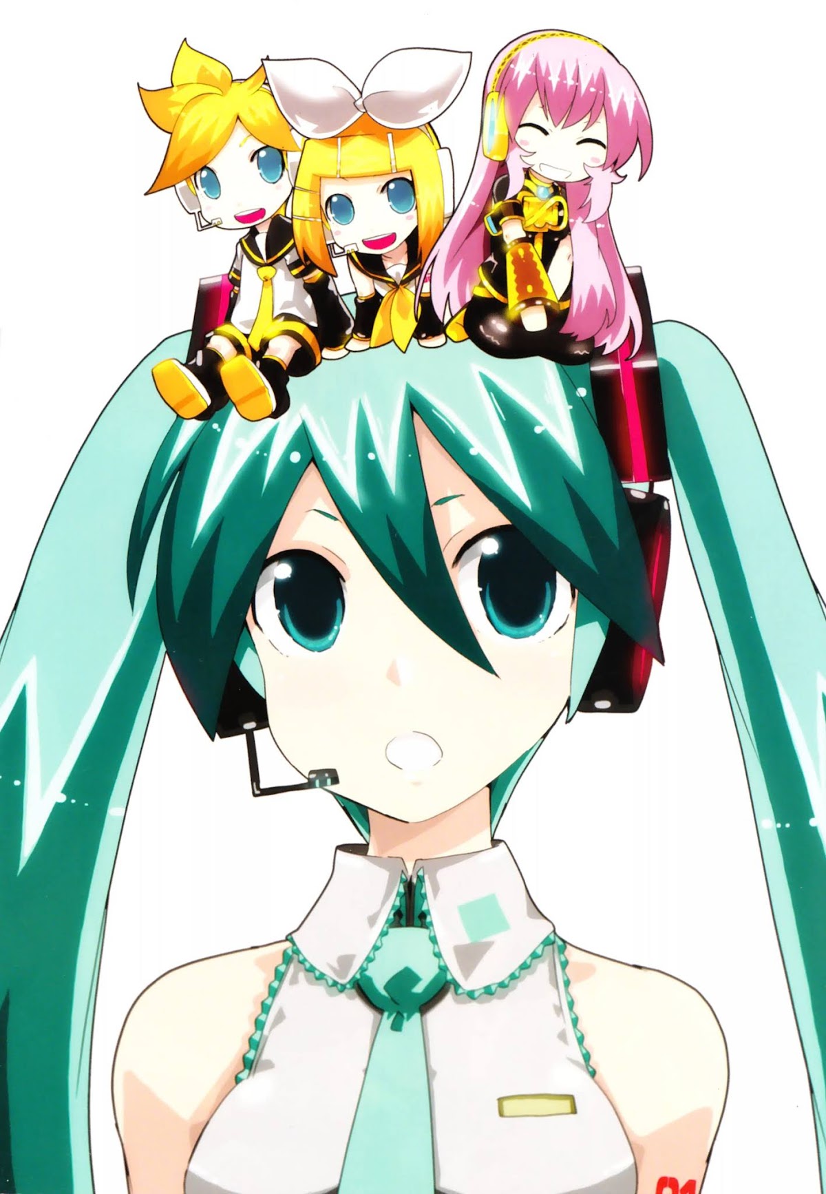 Hatsune Mix Chapter 19.5 page 14 - Chapter 19.5: Omake / extra song - First Experience Mix