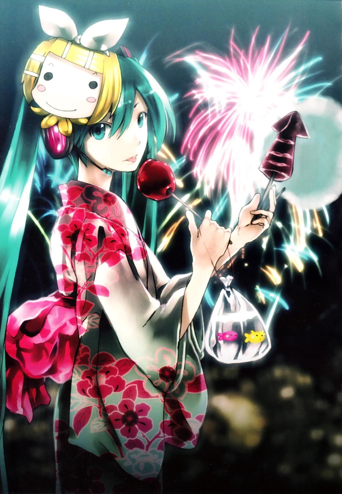 Hatsune Mix Chapter 19.5 page 7 - Chapter 19.5: Omake / extra song - First Experience Mix