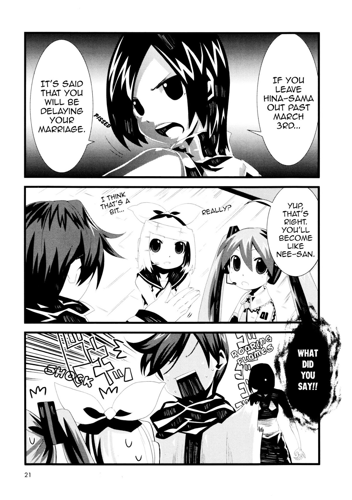 Hatsune Mix Chapter 20 page 3 - Chapter 20: Hina Mix