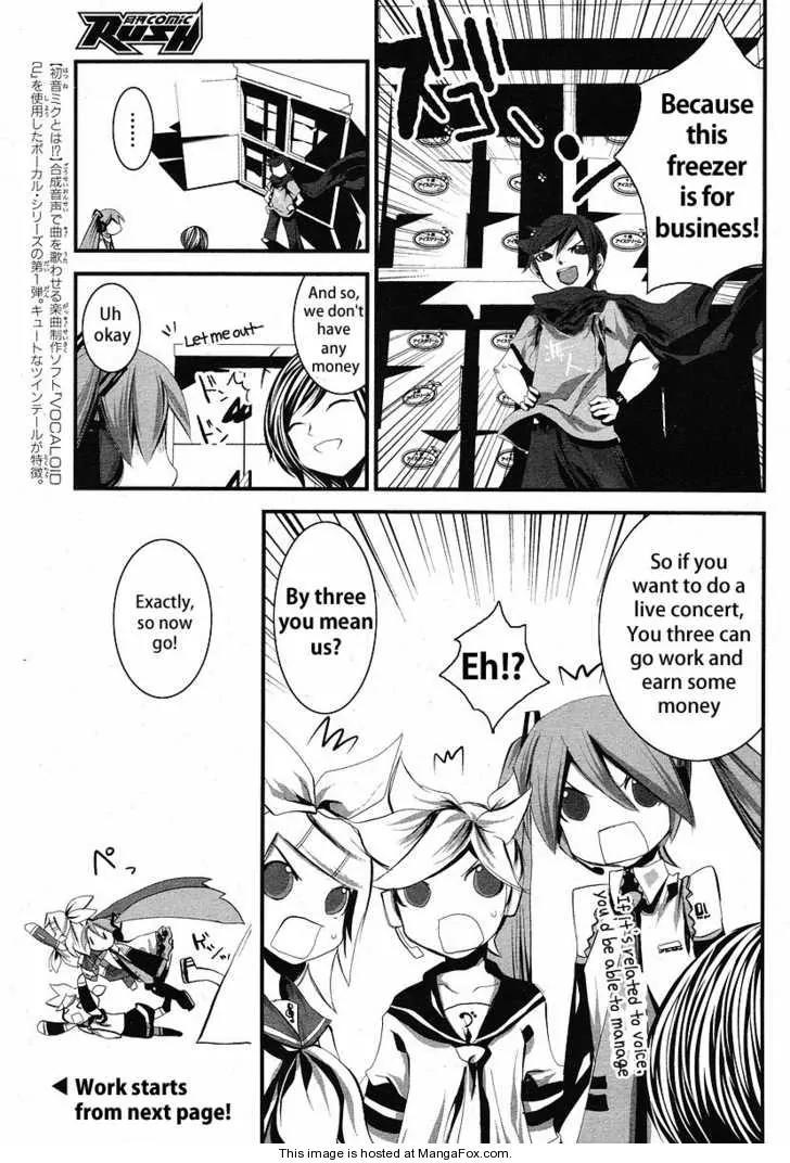 Hatsune Mix Chapter 7 page 3 - Chapter 7: Work Mix