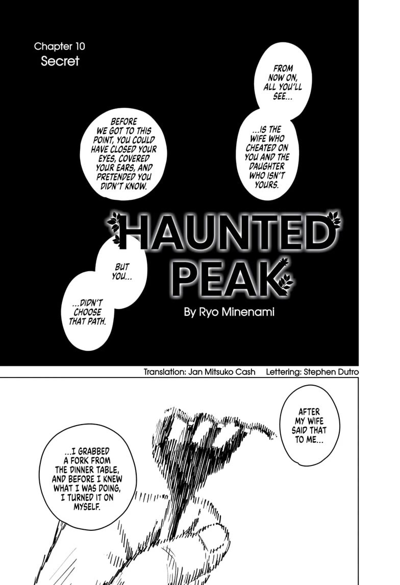 Haunted Peak Chapter 10 page 1 - Chapter 10: Secret