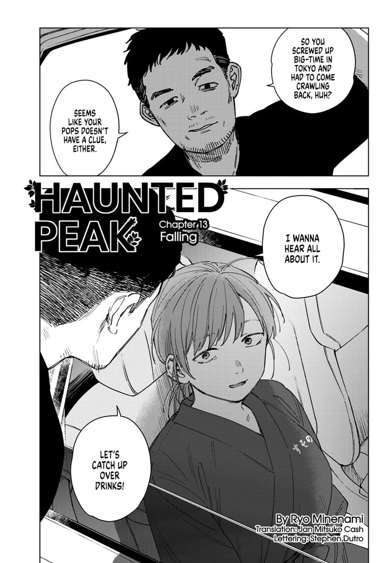 Haunted Peak Chapter 13 page 1 - Chapter 13: Falling