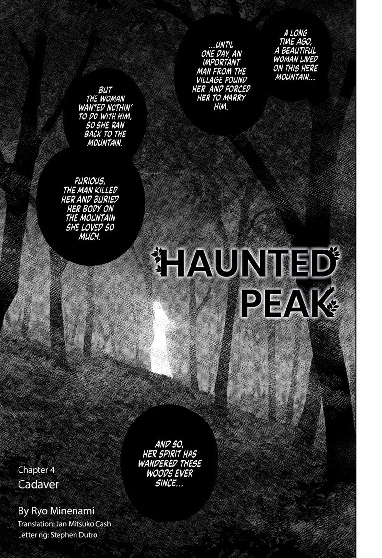 Haunted Peak Chapter 4 page 1 - Chapter 4