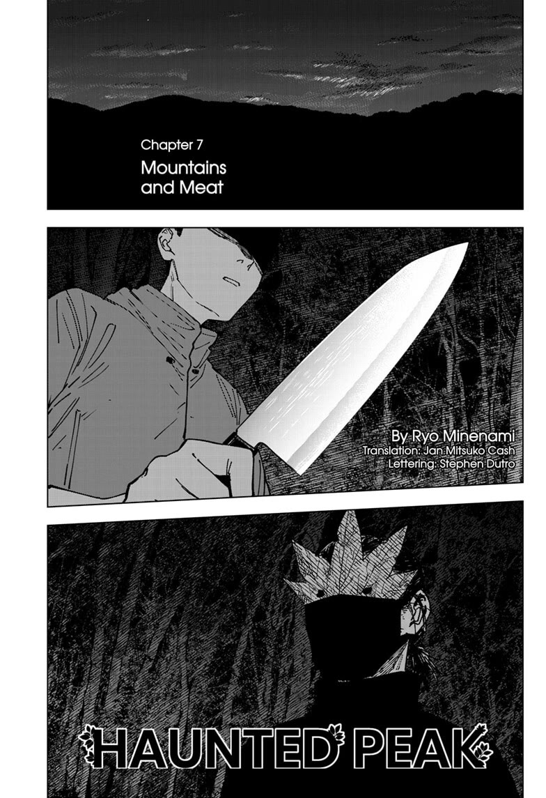 Haunted Peak Chapter 7 page 1 - Chapter 7: Mountains and Meat