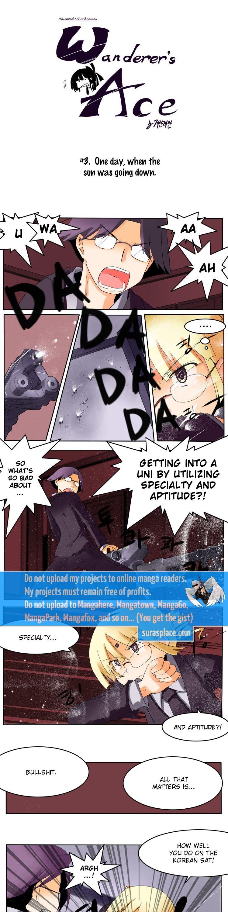 Haunted School: Wanderer's Ace Chapter 3 page 1 - Chapter 3