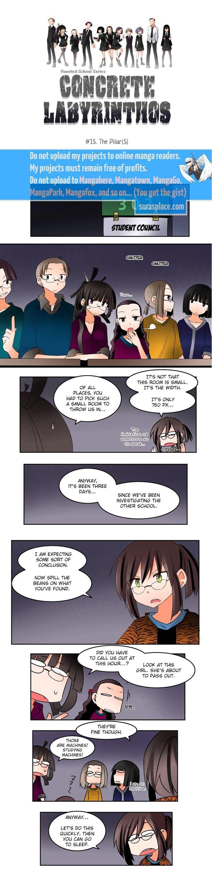 Haunted School Chapter 15 page 1 - Chapter 15