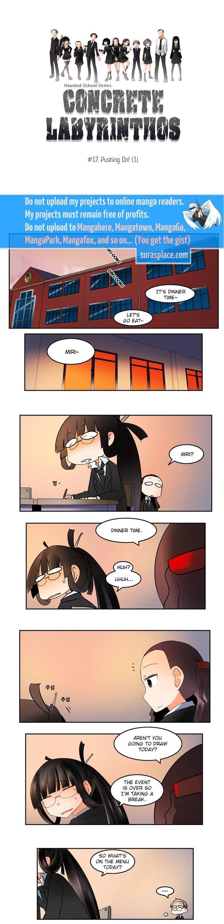 Haunted School Chapter 17 page 1 - Chapter 17