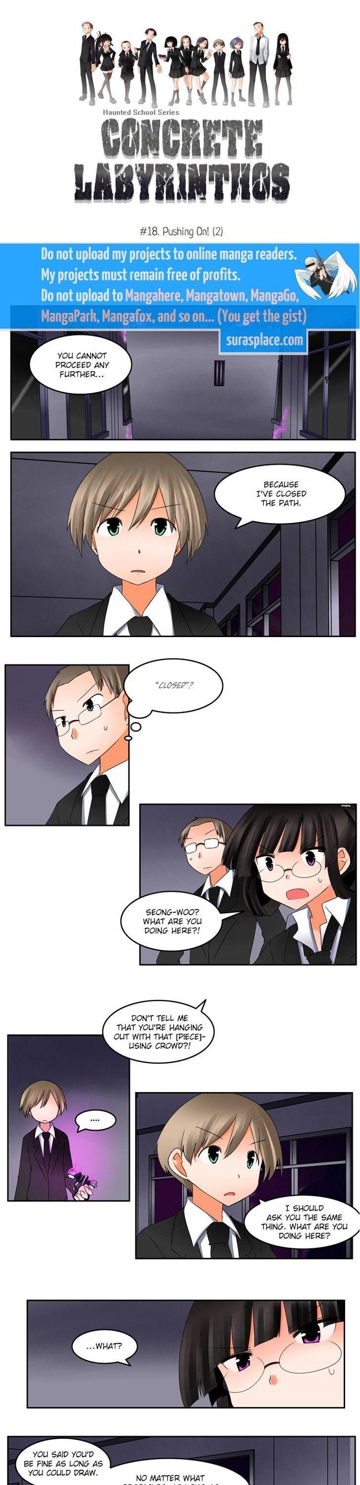 Haunted School Chapter 18 page 1 - Chapter 18