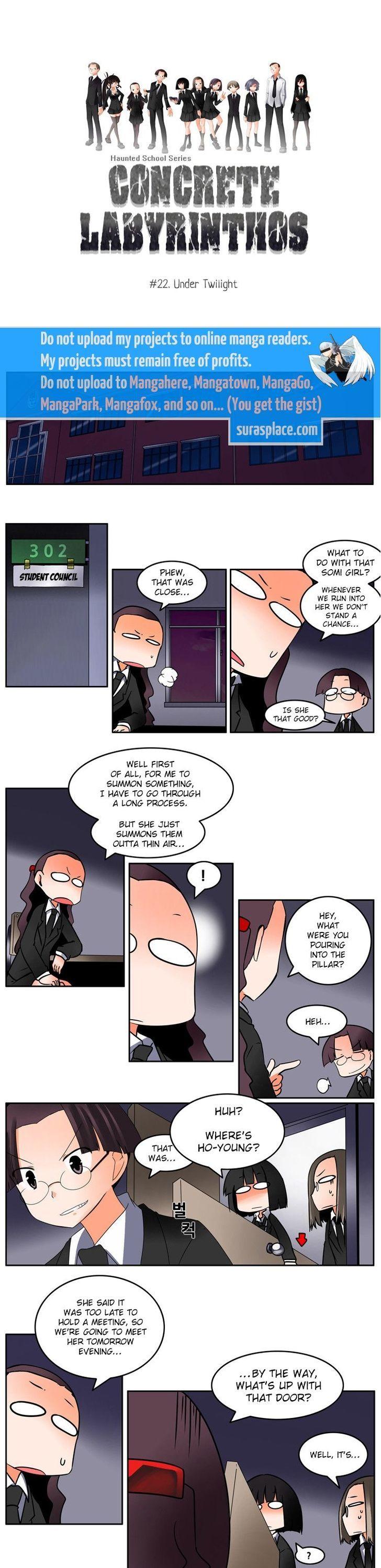 Haunted School Chapter 22 page 1 - Chapter 22
