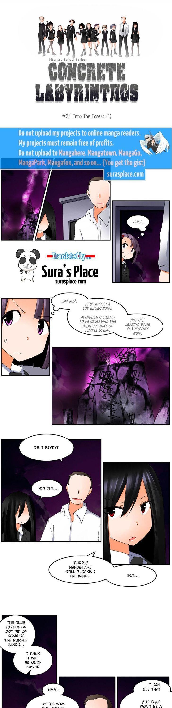 Haunted School Chapter 23 page 1 - Chapter 23