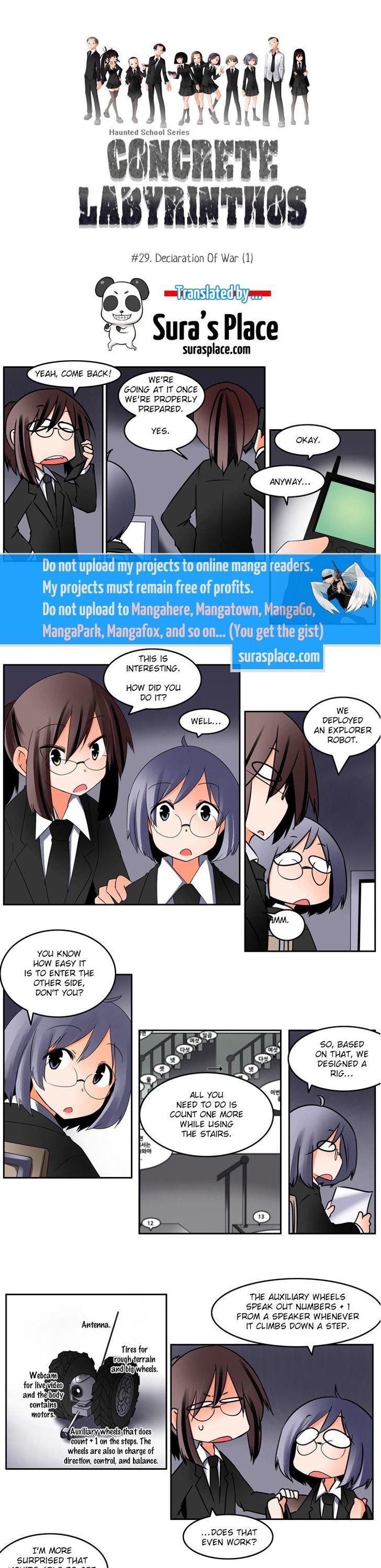 Haunted School Chapter 29 page 1 - Chapter 29