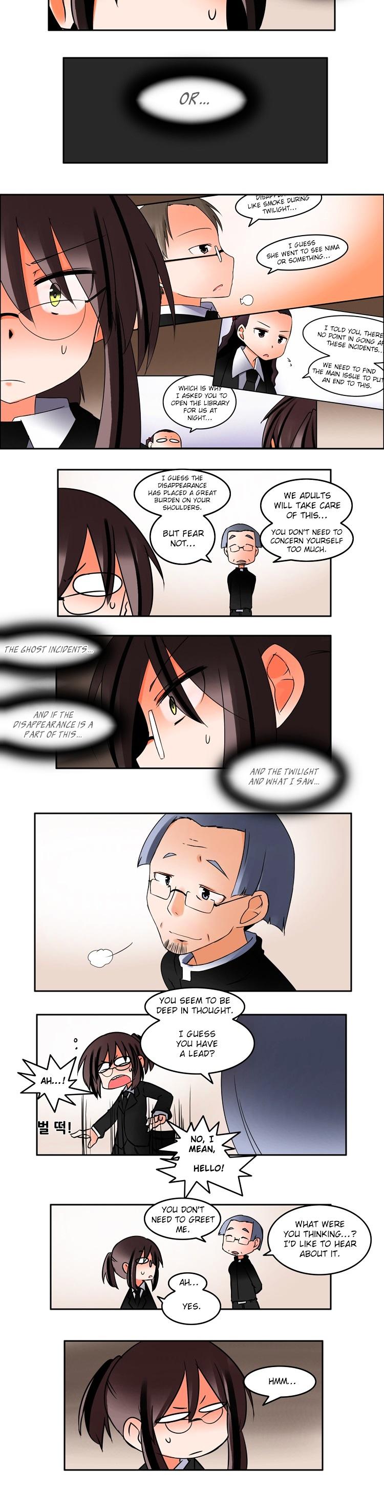 Haunted School Chapter 3 page 10 - Chapter 3 : Library search (2)