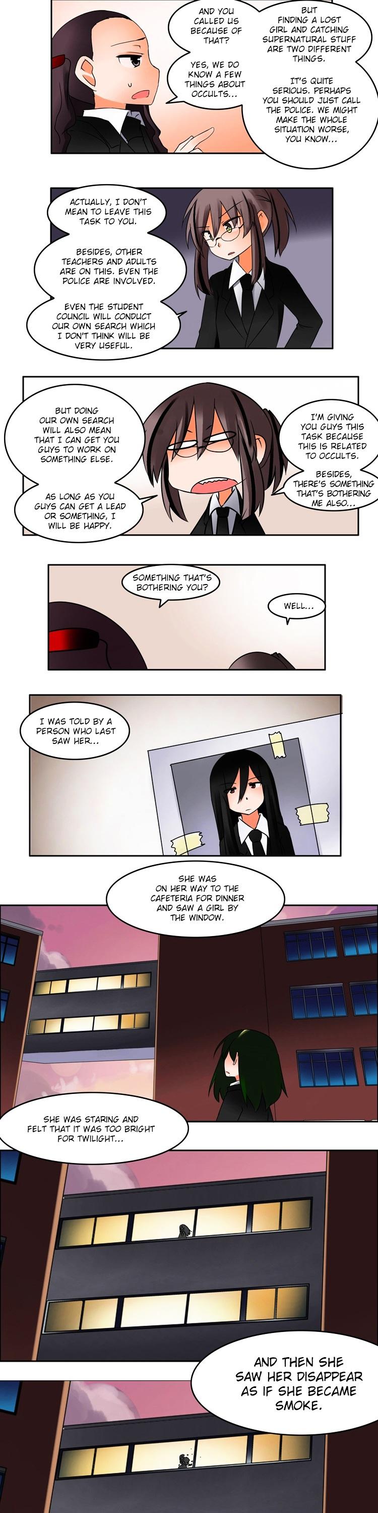 Haunted School Chapter 3 page 3 - Chapter 3 : Library search (2)