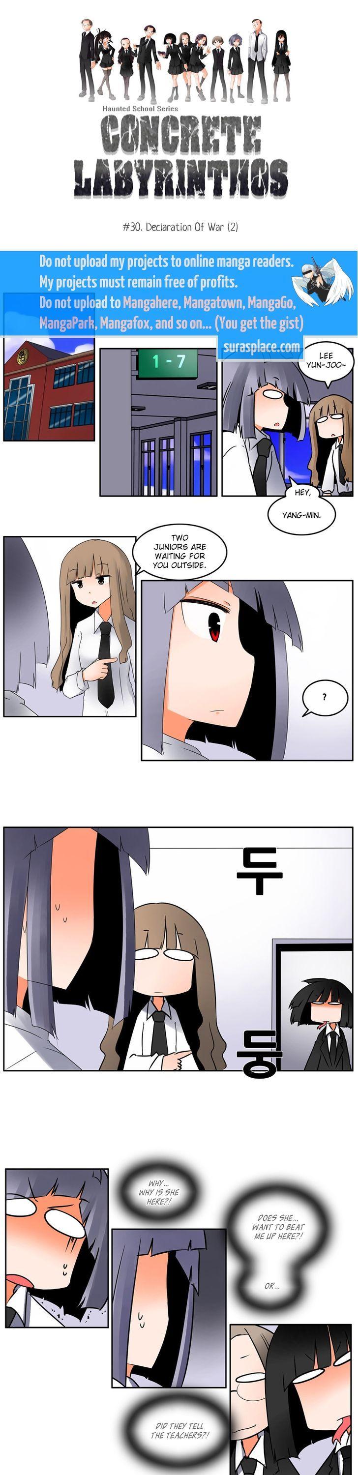 Haunted School Chapter 30 page 1 - Chapter 30