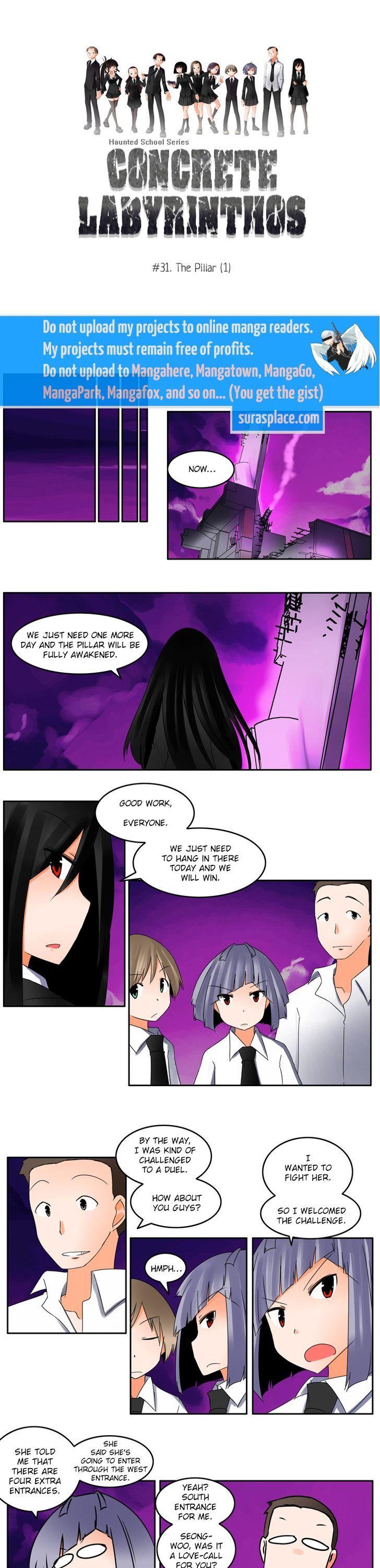 Haunted School Chapter 31 page 1 - Chapter 31