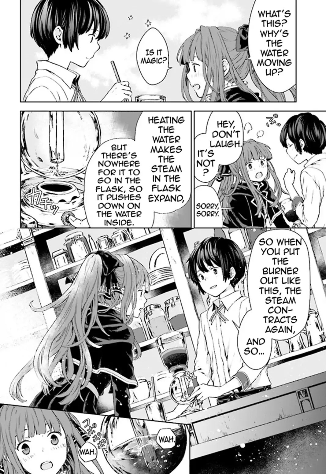 Have a Coffee After School, In Another World’s Café Chapter 1 page 10 - Chapter 1: First Cup