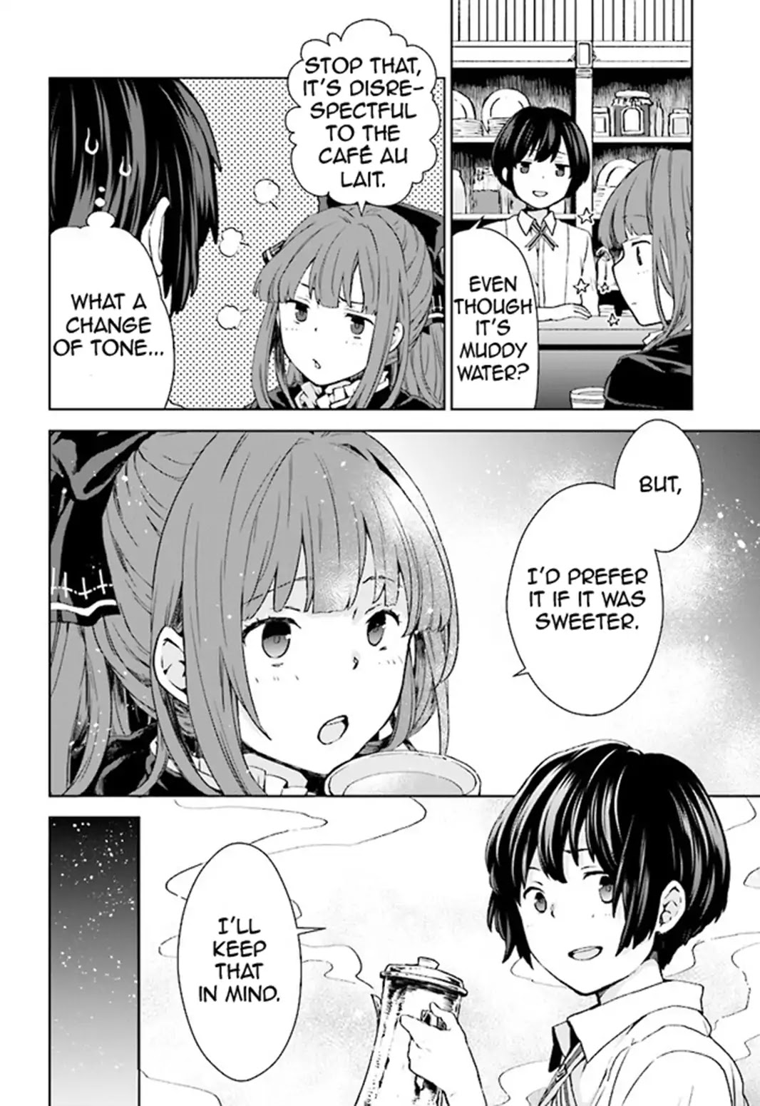 Have a Coffee After School, In Another World’s Café Chapter 1 page 17 - Chapter 1: First Cup