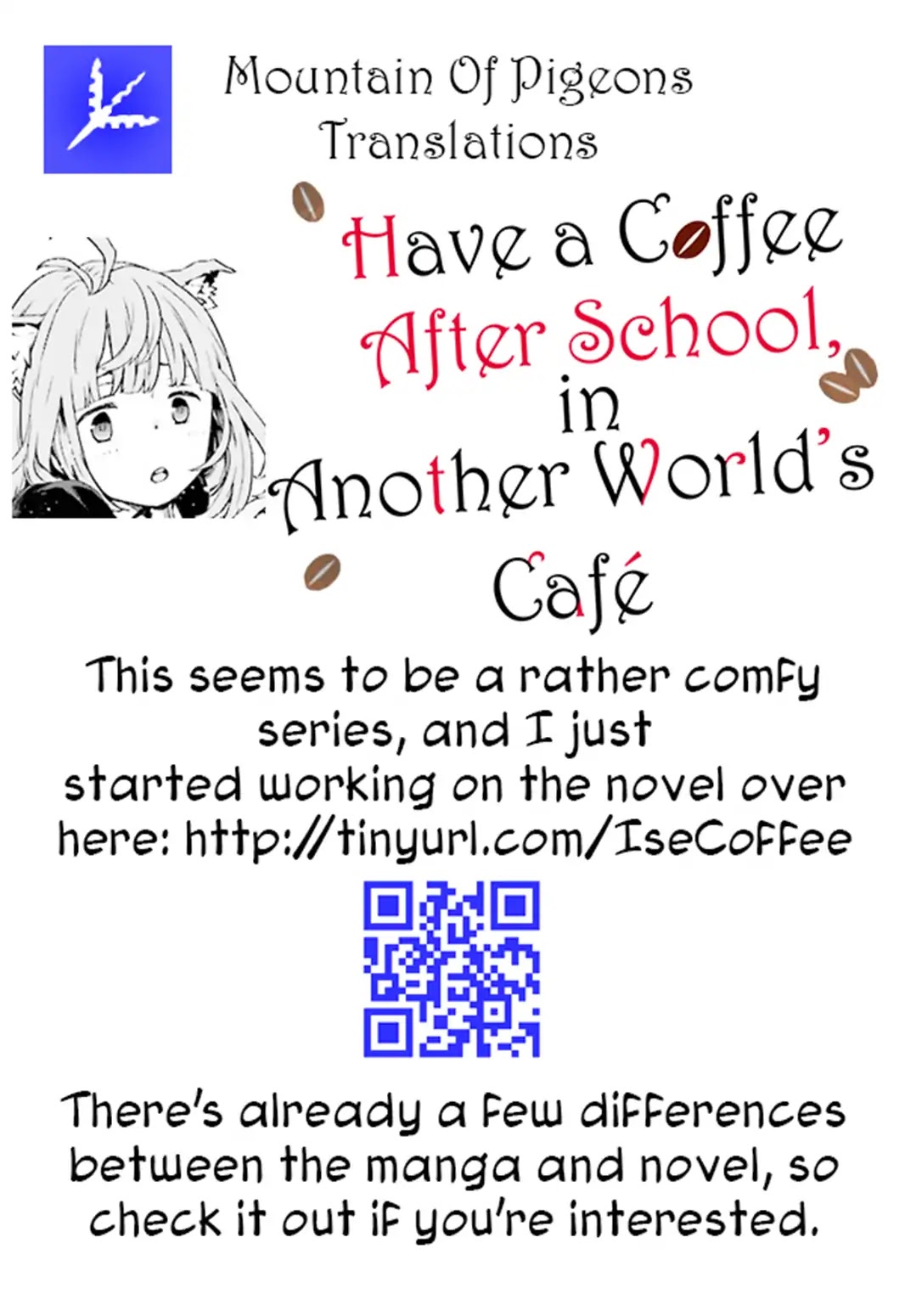 Have a Coffee After School, In Another World’s Café Chapter 1 page 20 - Chapter 1: First Cup
