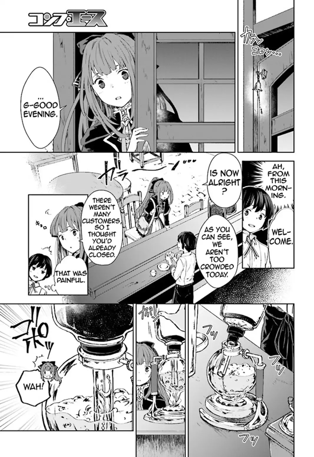Have a Coffee After School, In Another World’s Café Chapter 1 page 9 - Chapter 1: First Cup