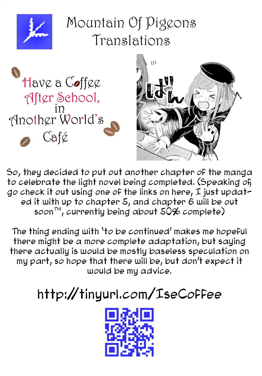 Have a Coffee After School, In Another World’s Café Chapter 5 page 15 - Chapter 5: Fifth Cup