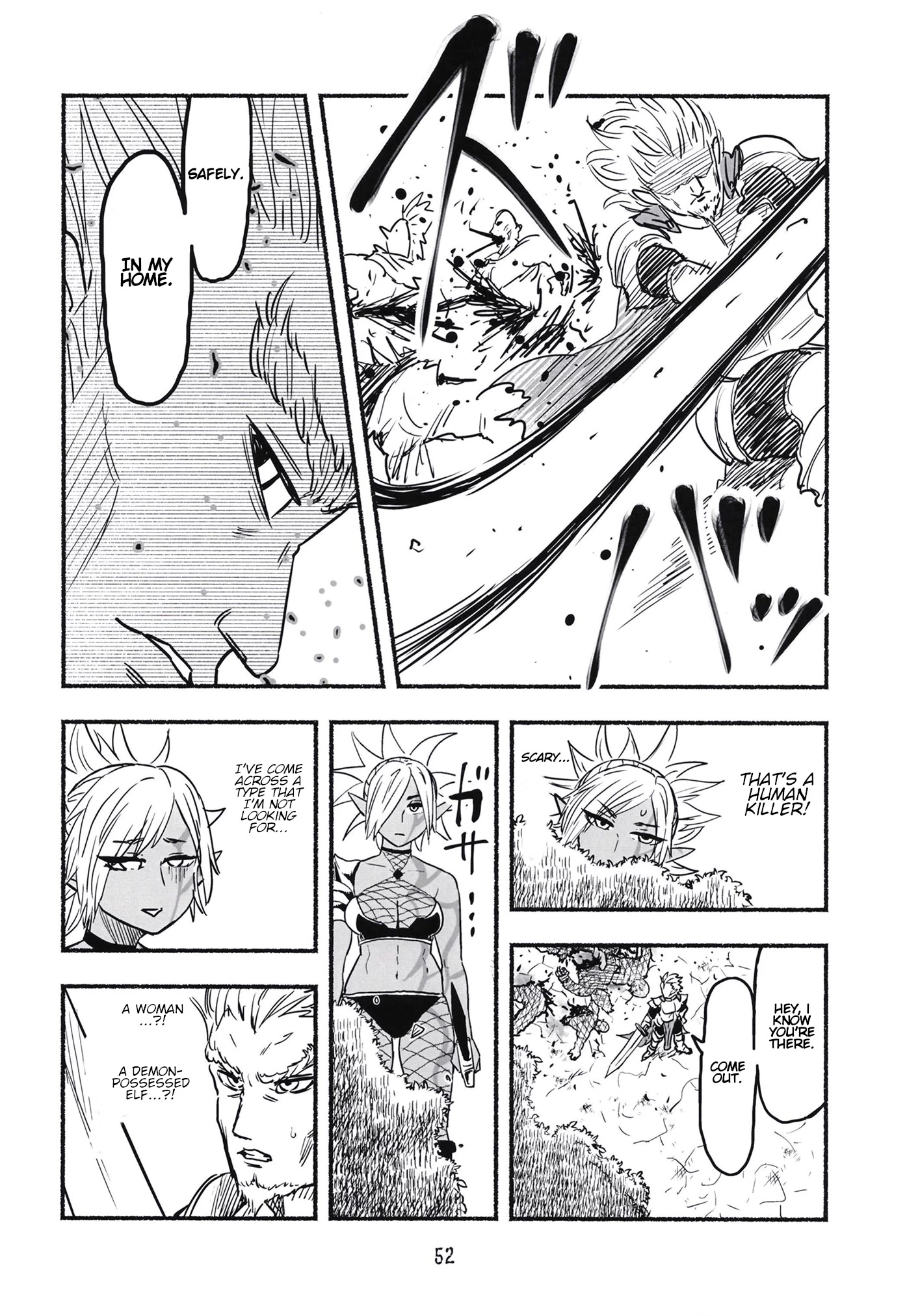 Having finished her lifelong revenge, Ms. Dark Elf has too much free time Chapter 12 page 4 - Chapter 12
