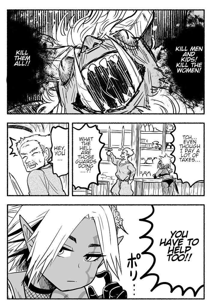 Having finished her lifelong revenge, Ms. Dark Elf has too much free time Chapter 3 page 5 - Chapter 3