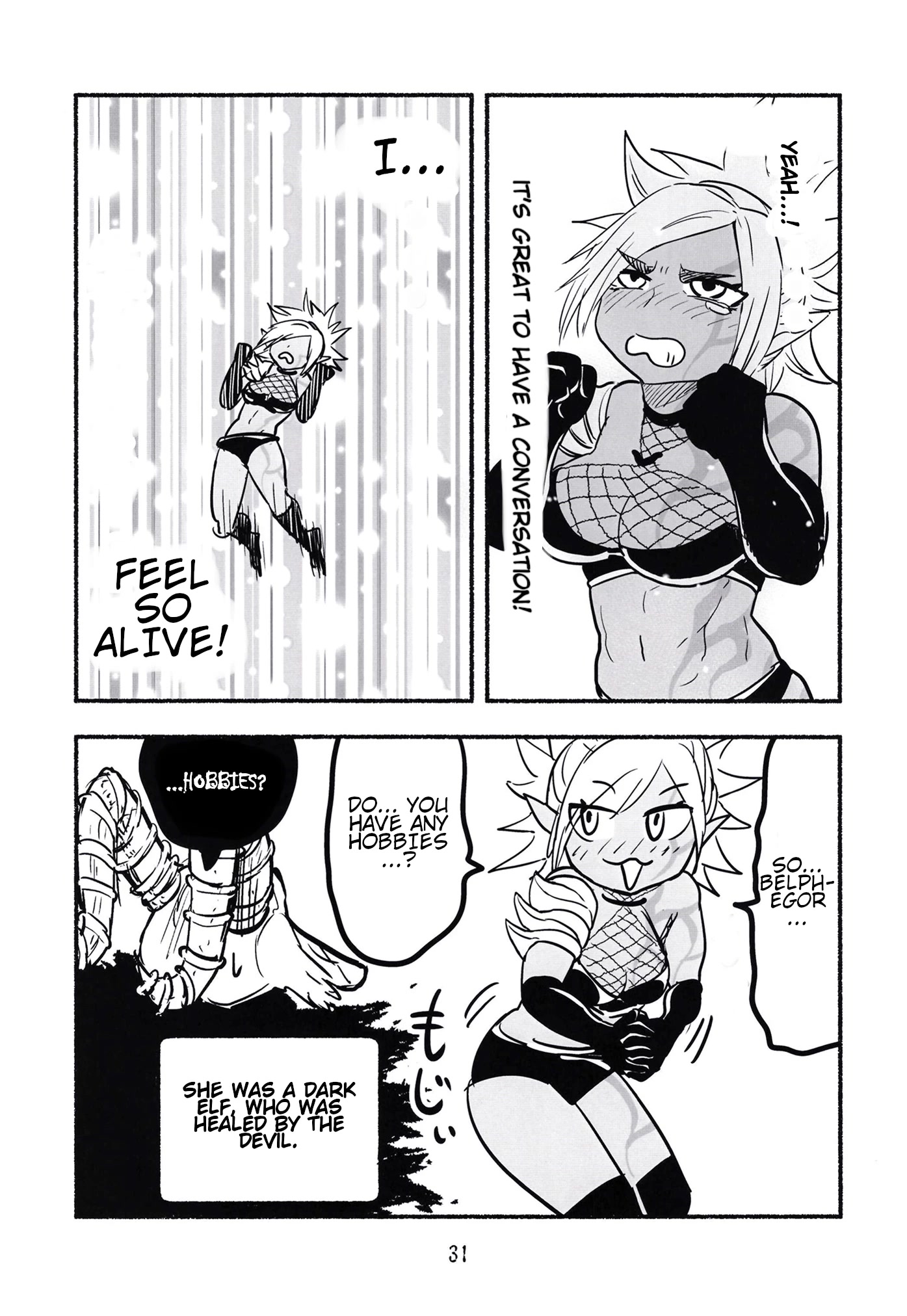Having finished her lifelong revenge, Ms. Dark Elf has too much free time Chapter 7 page 5 - Chapter 7