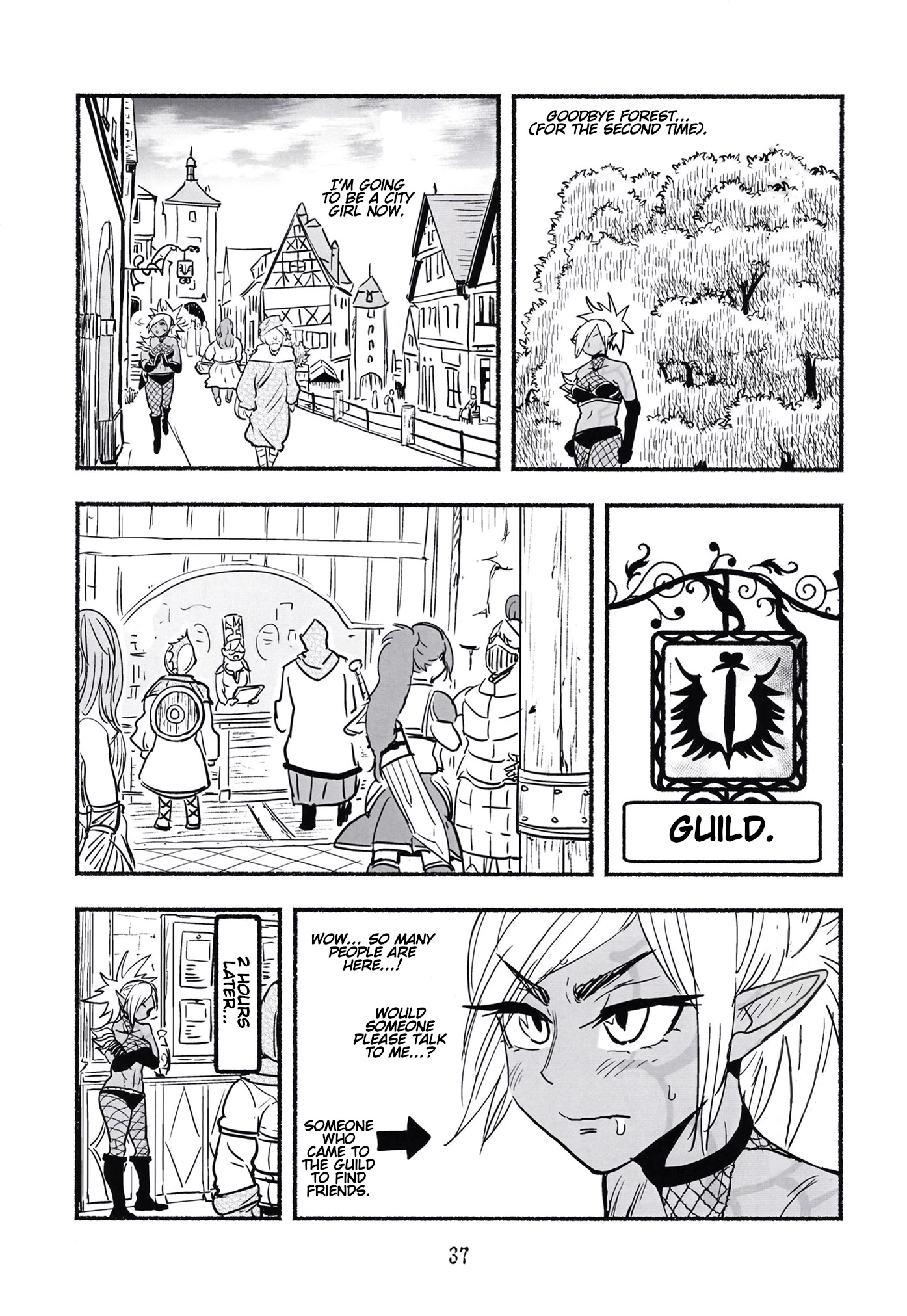 Having finished her lifelong revenge, Ms. Dark Elf has too much free time Chapter 9 page 3 - Chapter 9