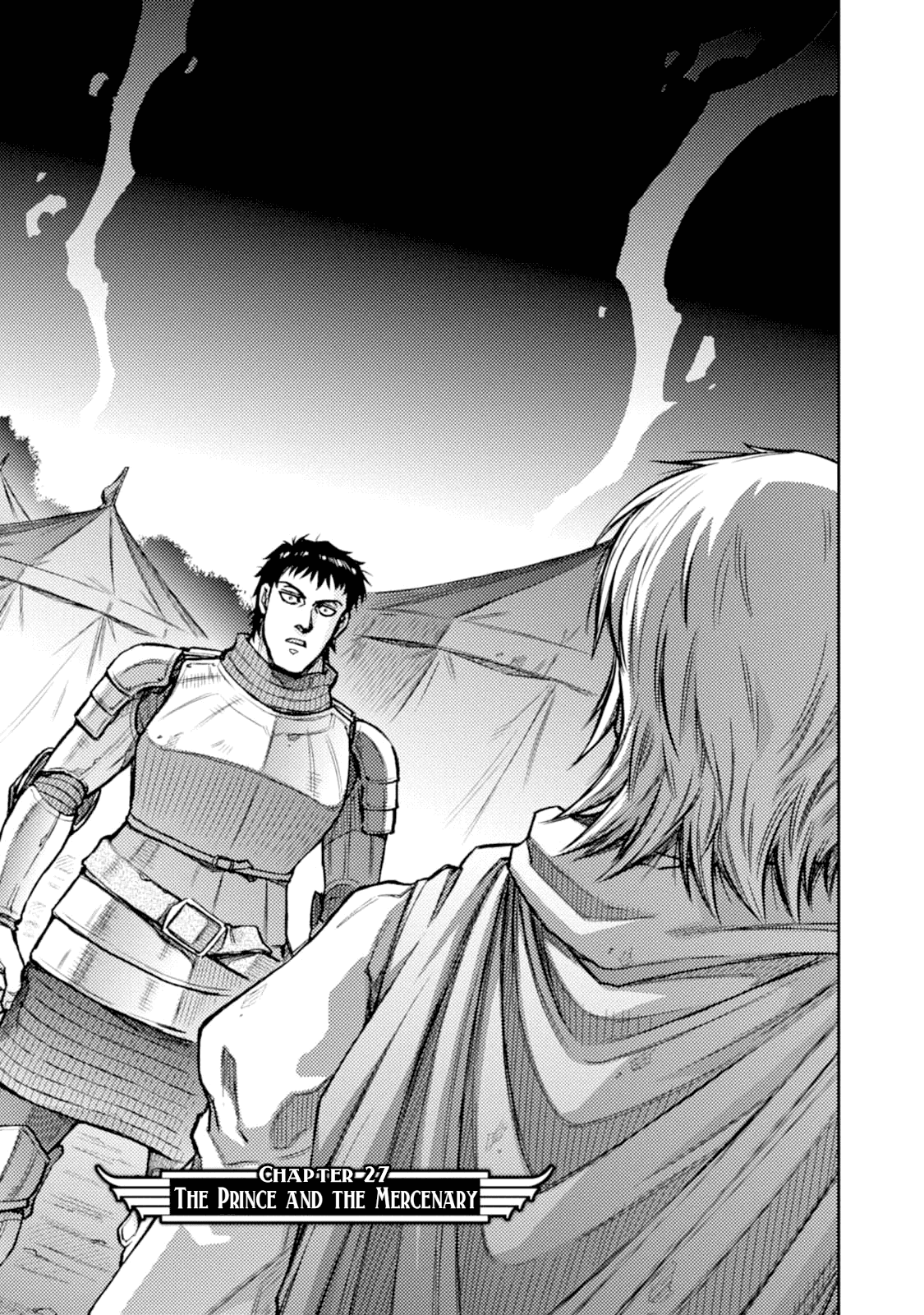 Hawkwood Chapter 27 page 1 - Chapter 27: The Prince and the Mercenary