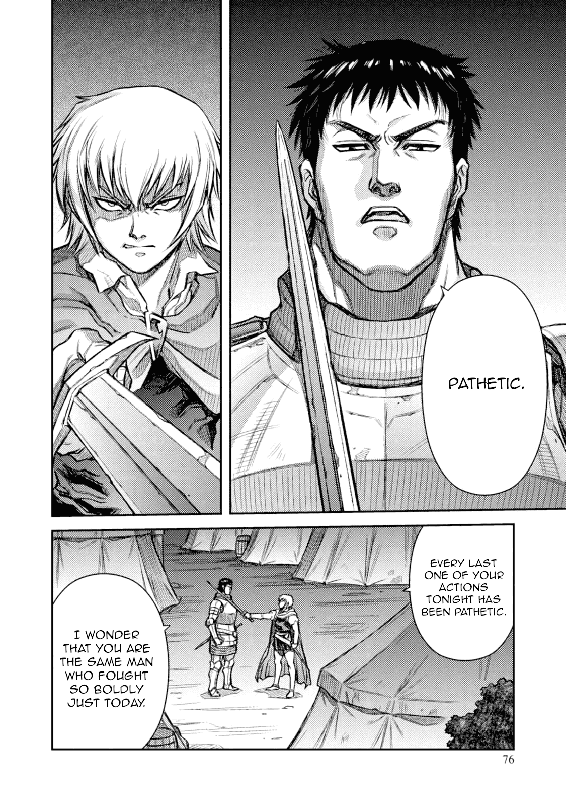 Hawkwood Chapter 27 page 13 - Chapter 27: The Prince and the Mercenary